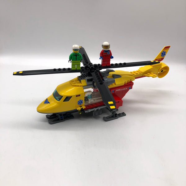 Ambulance Helicopter 60179 Used LEGO City Set – Bricks