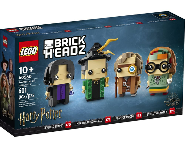 40560 Professors of Hogwarts - New, Sealed, Retired LEGO Harry Potter BrickHeadz Set