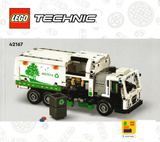 42167 Mack LR Electric Garbage Truck - Certified Used, 100% Complete LEGO Technic Set