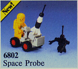 6802 Space Probe - Certified Used, 100% Complete LEGO Classic Space Set