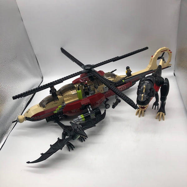 T-1 Typhoon vs. T-Rex 7477 - Used LEGO Dino Attack set