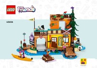 42626 Adventure Camp Water Sports - Certified Used, 100% Complete LEGO Friends Set