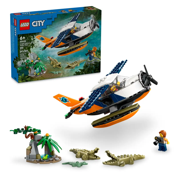 Jungle Explorer Water Plane 60425 - New LEGO City Set