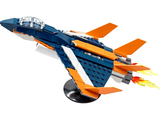 31126 Supersonic Jet - Certified Used, 100% Complete LEGO Creator Set