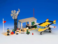 6444 Outback Airstrip - Certified Used, 100% Complete LEGO® Town Set