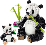 31165 Panda Family - Certified Used, 100% Complete LEGO Creator Set