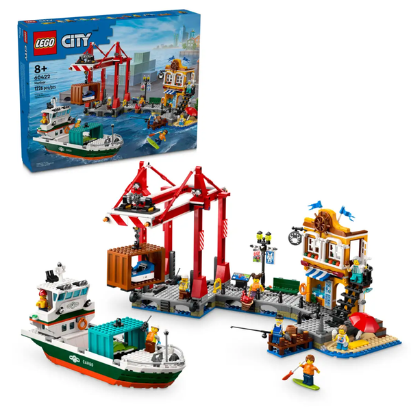 Seaside Harbor with Cargo Ship 60422 - New LEGO® City™️ Set