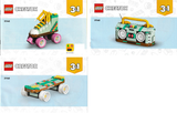 31148 Retro Roller Skate - Certified Used, 100% Complete LEGO Creator Set
