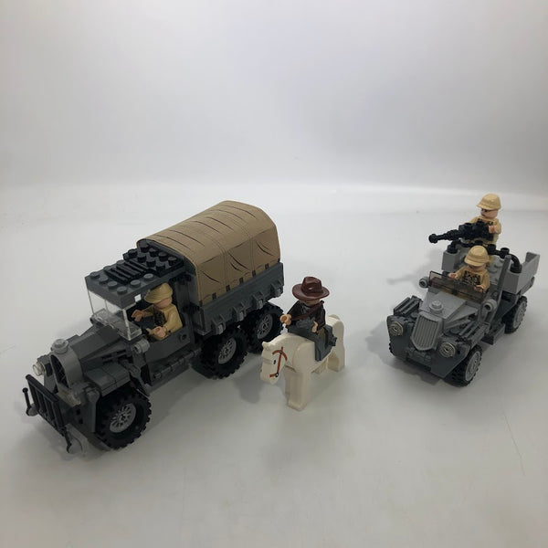 Race for the Stolen Treasure 7622 - Used Lego Indiana Jones set