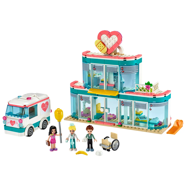 Heartlake City Hospital 41394 - Certified Used, 100% Complete LEGO Friends Set