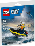 30693 Police Water Scooter Polybag - New LEGO City Set