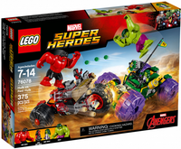 76078 Hulk vs. Red Hulk - New, Sealed, Retired LEGO Marvel Super Heroes Set