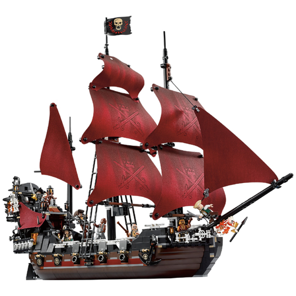 Queen Anne's Revenge 4195 - Certified Used, 100% Complete LEGO Pirates of the Caribbean Set