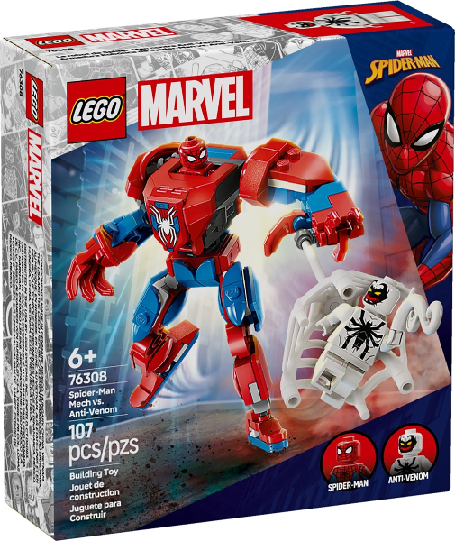 76308 Spider-Man vs. Anti-Venom - New LEGO Marvel Set