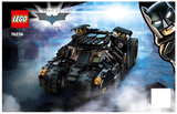 76239 Batmobile Tumbler: Scarecrow Showdown - Certified Used, 100% Complete LEGO Batman Set