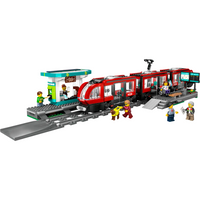 Downtown Streetcar and Station 60423 - New LEGO City Set