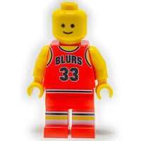 #33 Chicago Blurs - B3 Customs® Basketball Player Minifig