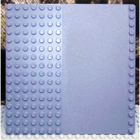 Dark Bluish Gray - 5"x5" LEGO® Road Baseplate