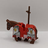 Horse With Barding, Castle