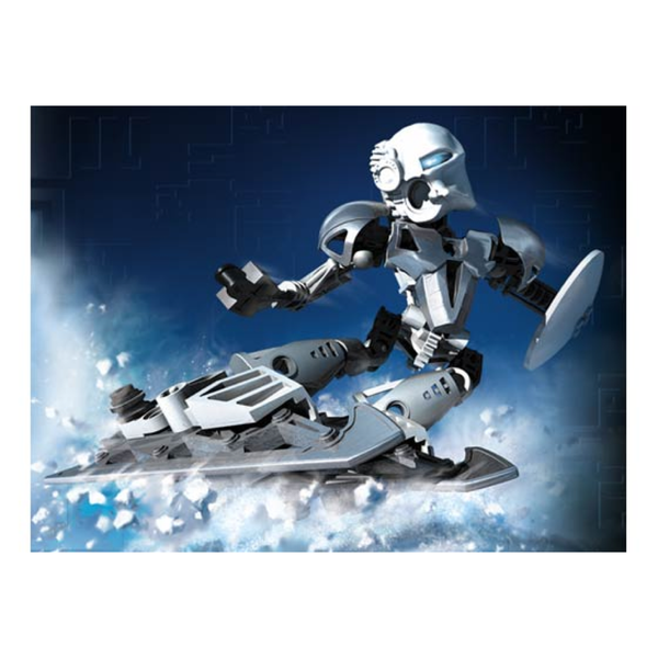 Kopaka Nuva 8571 Certified Used, 100% Complete LEGO BIONICLE Set