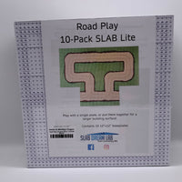 Road Play 10-pack (Dirt) - LEGO®-compatible Baseplates
