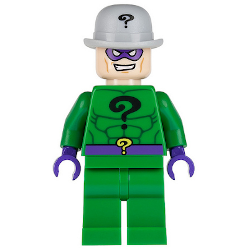 The Riddler - LEGO® DC™ Super Heroes Minifigure – Bricks & Minifigs Eugene