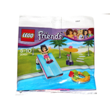 30401 Pool Foam Slide polybag - New, Sealed, Retired LEGO Friends Set