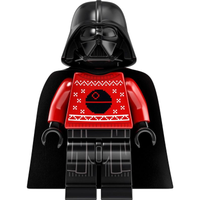 Darth Vader (Red Christmas Sweater with Death Star)