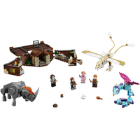 75952 Newt's Case of Magical Creatures - Certified Used, 100% Complete LEGO Fantastic Beasts Set
