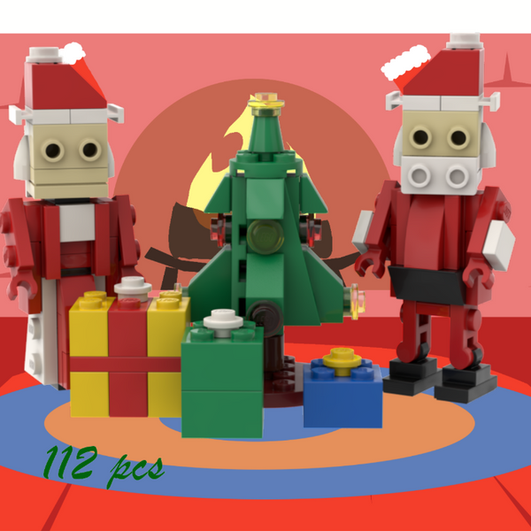Mr. and Mrs. Claus Custom LEGO® Kit