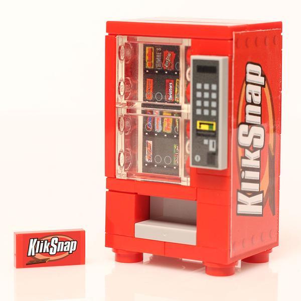 Klik Snap Candy Vending Machine Custom LEGO® Kit – Bricks