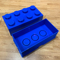 8-Stud Storage Brick – Blue - Blue [USED]