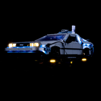 Light Kit for #10300 LEGO Back to the Future Time Machine