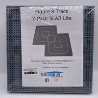 Figure 8 Track - 7 pack (Grey) - LEGO®-compatible Baseplates