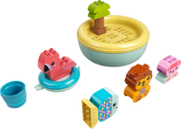 10966 Bath Time Fun: Floating Animal Island