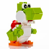 Friendly Green Dino - Custom LEGO® Set