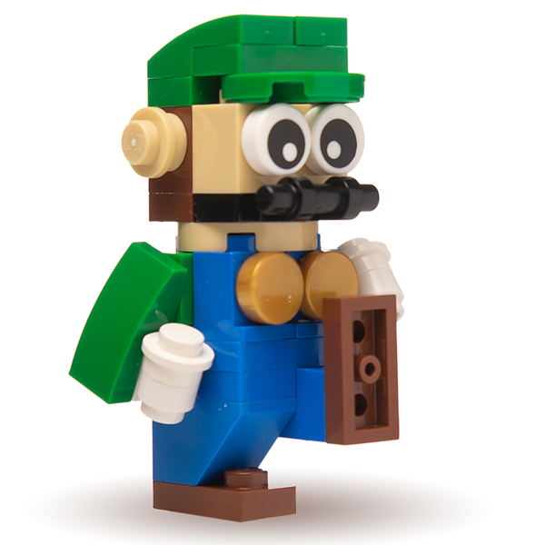 Green Plumber - Custom LEGO® Set