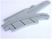 LEGO Monorail Track Point Right Bricks Minifigs Eugene