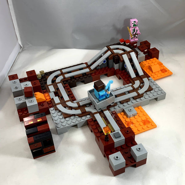 Lego minecraft the nether deals railway 21130