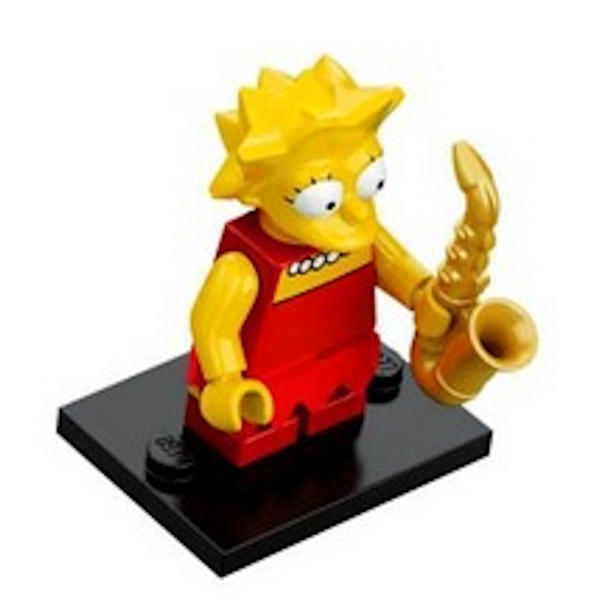 Lisa Simpson - The Simpsons Series 1 Collectible Minifigure