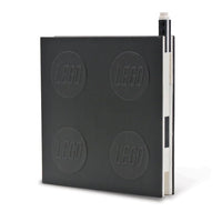 LEGO Stationery Locking Notebook with Gel Pen - Black