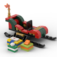 Christmas Sleigh Custom LEGO® Kit