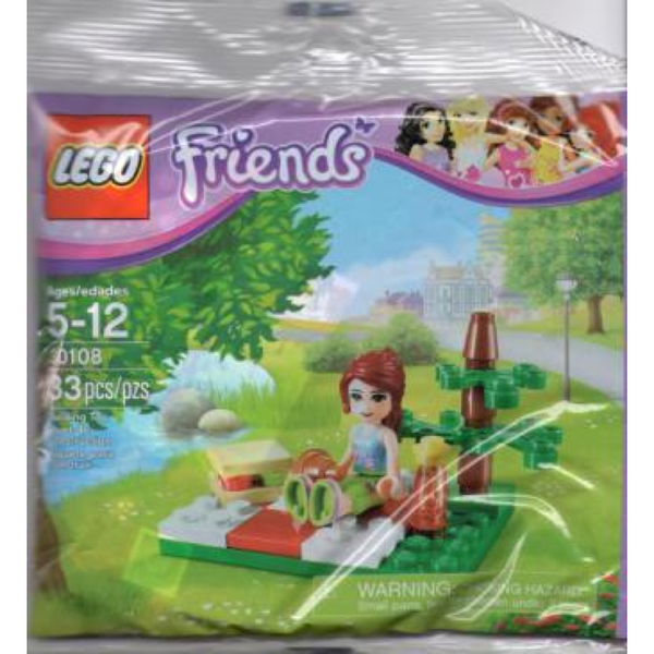 Summer Picnic Polybag 30108 - New, Sealed, Retired LEGO® Friends™️ Set