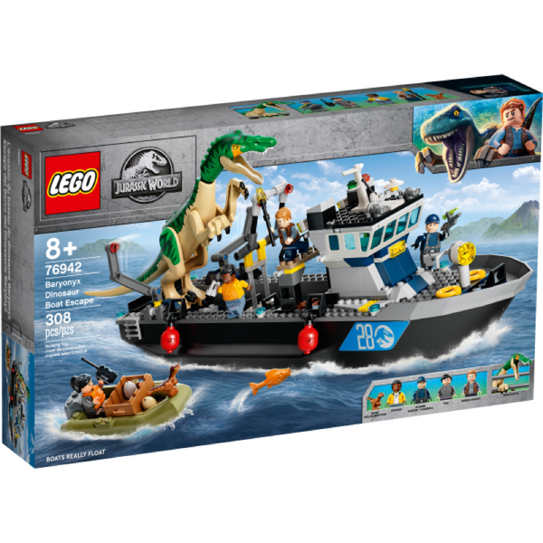 76942 Baryonyx Dinosaur Boat Escape