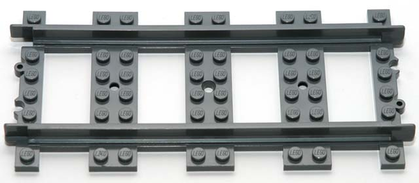 Fare radioaktivitet rådgive Train Track - Straight - RC Trains - LEGO® compatible – Bricks & Minifigs  Eugene