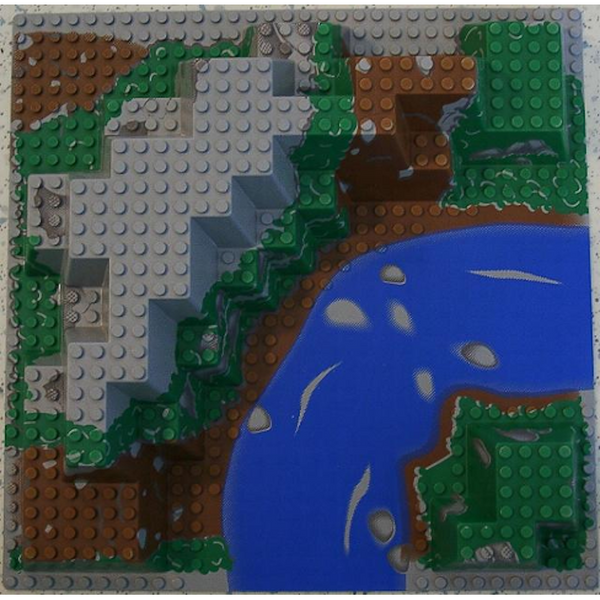 Canyon Lego Baseplate River Canyon And Rapids 10