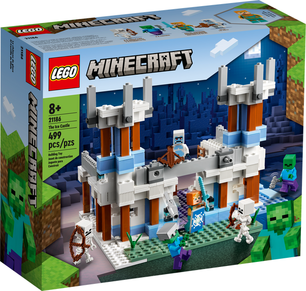 21186 The Ice Castle - New, Sealed, Retired LEGO Minecraft Set
