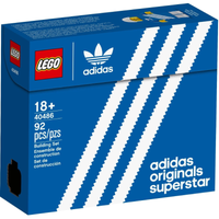 40486 Mini Adidas Originals Superstar [New, Sealed, Retired]