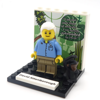 Sir David Attenborough - Custom LEGO Minifigure