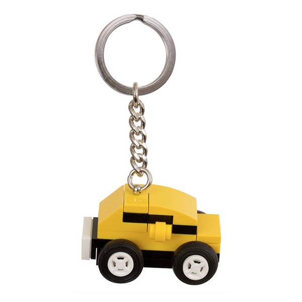 Yellow Car Key Chain
